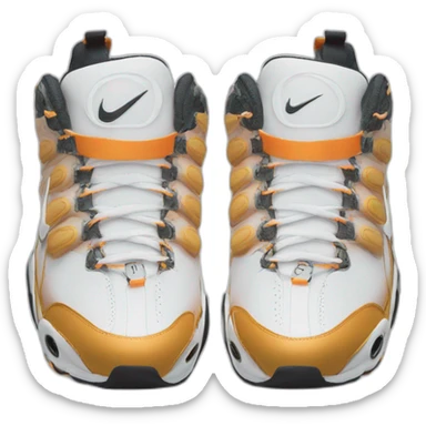 nike tn white sticker