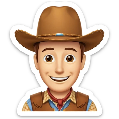 Woody from Toy Story sticker