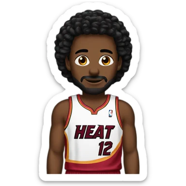 Miami heat sticker