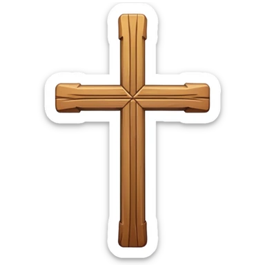 Cross  sticker