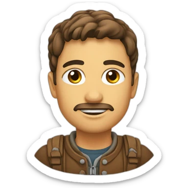 Guía Montaña sticker