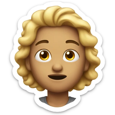 Going to sleep sticker