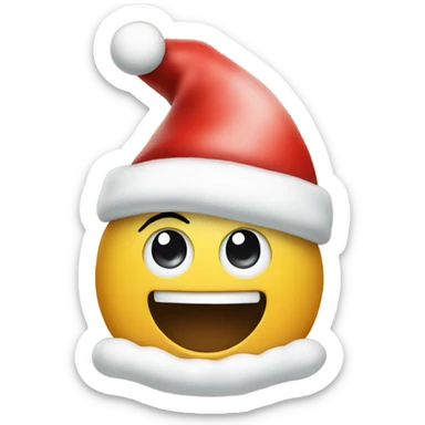 Merry Christmas sign sticker