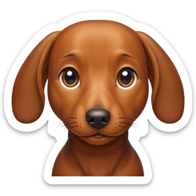 Perrito salchicha  sticker