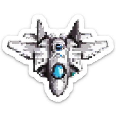 F-22 Raptor fighter jet sticker