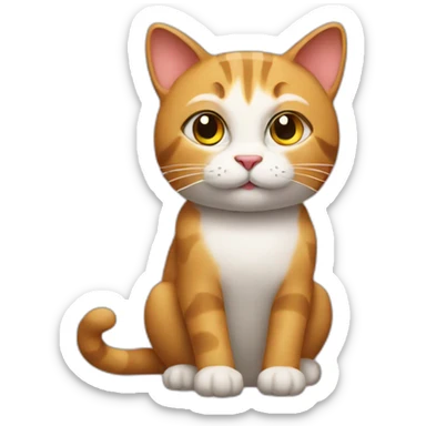 cat-doing-math sticker