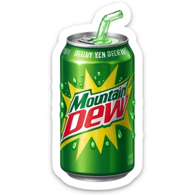 Mountain Dew  sticker