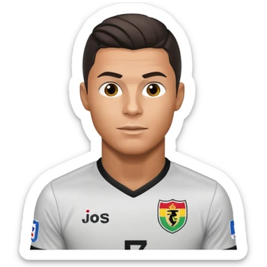 Cristiano Ronaldo camiseta colocolo sticker