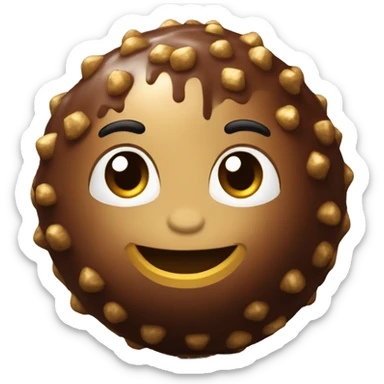ferrero rocher chocolate  sticker