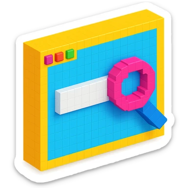 Search engine sticker