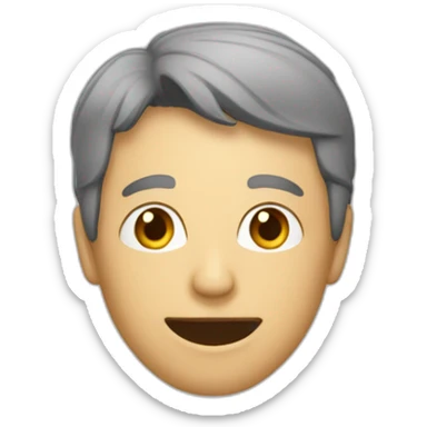 Une personne qui tire de la langue et qui fait un Clint d'euil sticker