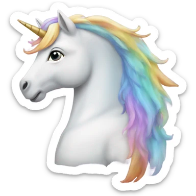 Pegasus unicorn  sticker
