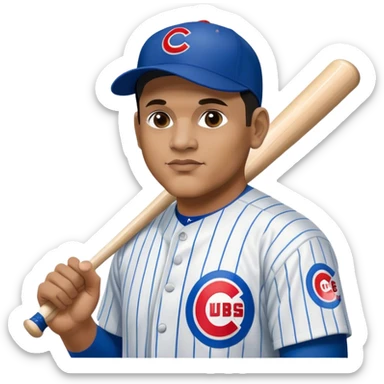 Sammy Sosa Chicago cubs sticker