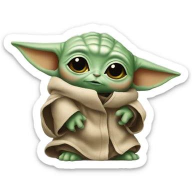 Baby yoda  sticker