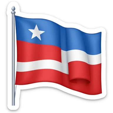 Emoji du drapeau de la Yougoslavie sticker