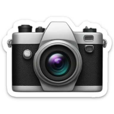 Photography camera sticker
