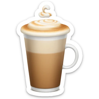 Latte  sticker