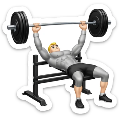 bench press sticker