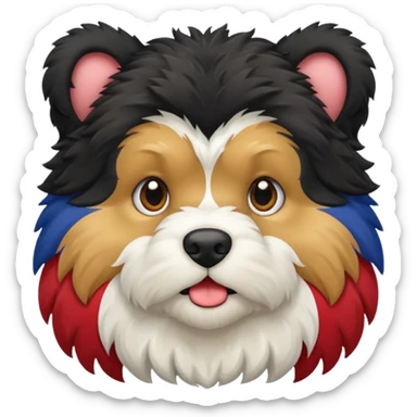 Bouvier bernois sticker