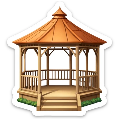 Gazebo sticker