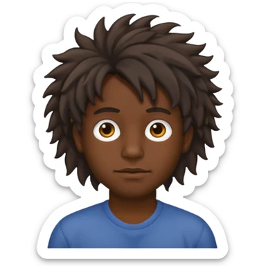 Moreno greñudo sticker
