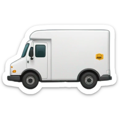 amazon delivery truck sticker