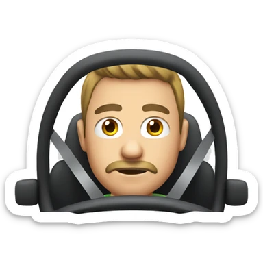 Focused driving sticker