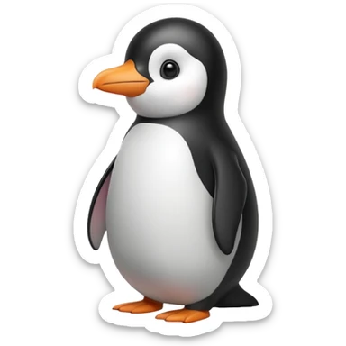 A pear penguin 🐧🍐 sticker