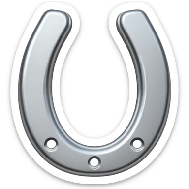 Horseshoe in small sticker