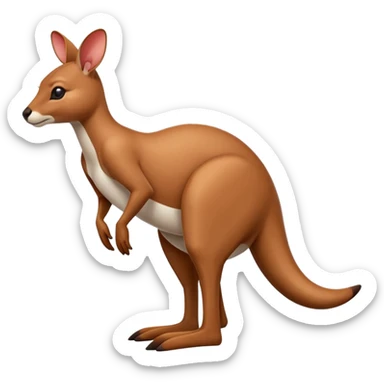 Qantas kangaroo sticker