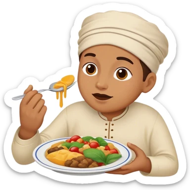 my spiritual nourishment sticker