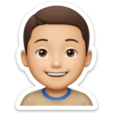 5 year old shinchan nohara sticker