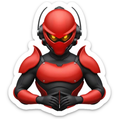 black manta sticker
