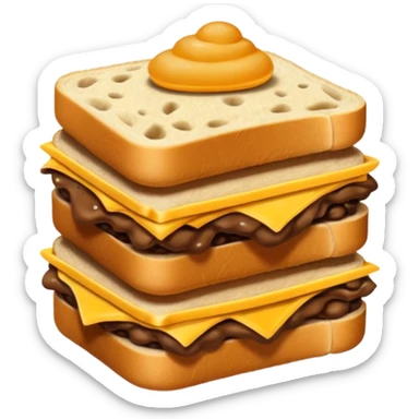 Turd sandwich  sticker
