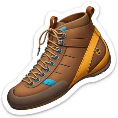 climbing shoes sticker