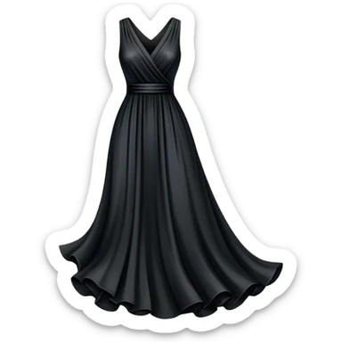 black prom sticker