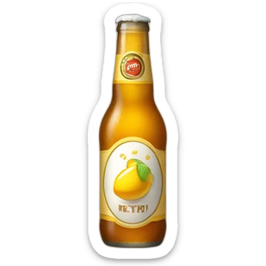 Cerveza helada sticker