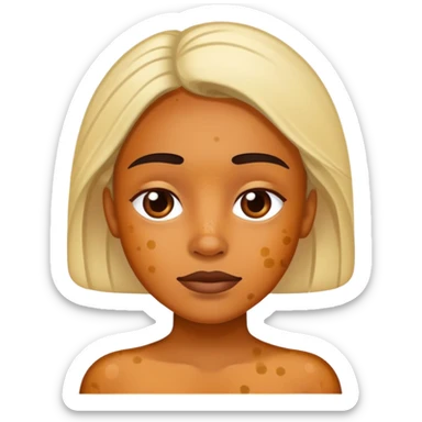 hyperpigmentation meme sticker