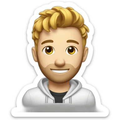 Squeezie avec glace sticker