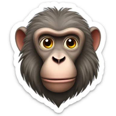 baboon good game sticker
