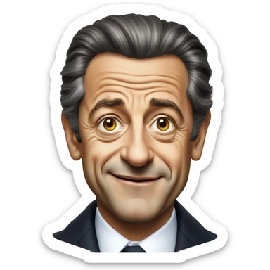  Nicolas Sarkozy sticker