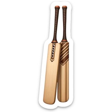 I need a cricket bat as emoji which I can paste with text sticker