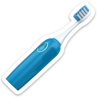 Toothbrush sticker