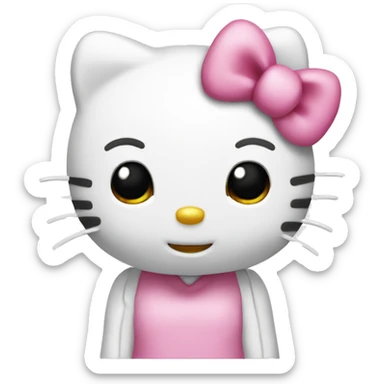 Hello-kitty hello-kitty sticker