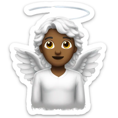 Angel sticker