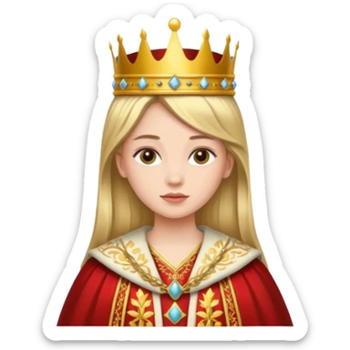 girl king sticker