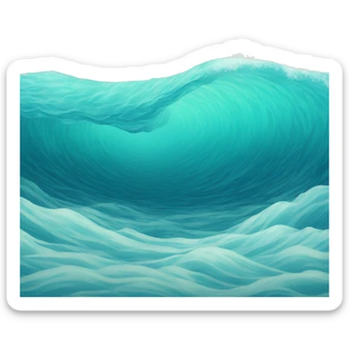 Ocean sticker