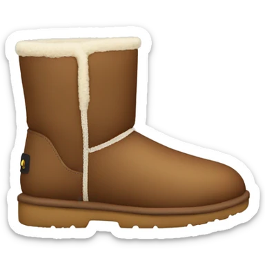 Short uggs sticker