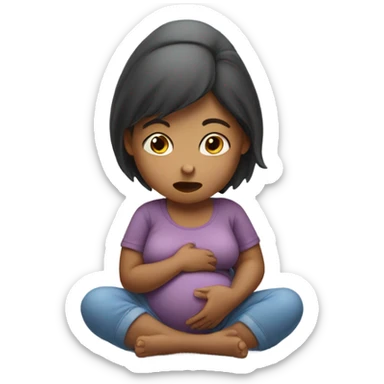 Pregnancy tiring sticker