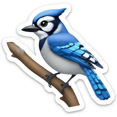 Blue Jay Bird sticker